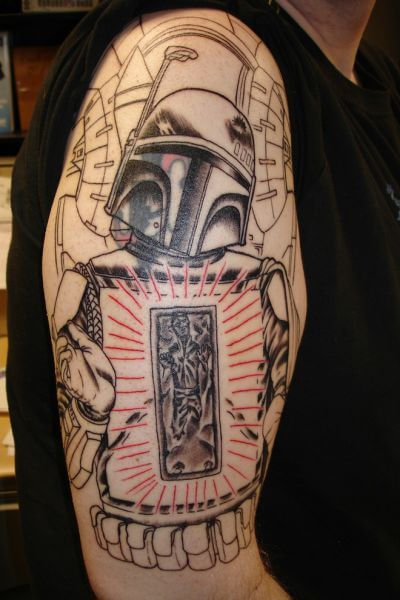 Funny tattoo design for men, idea 38