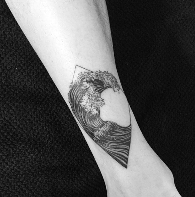 Wave Tattoos for Men - Ideas and Inspiration for Guys
