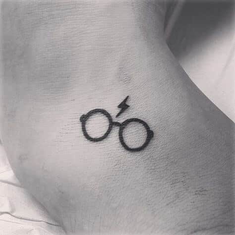 Harry potter tattoo design for men, idea 28