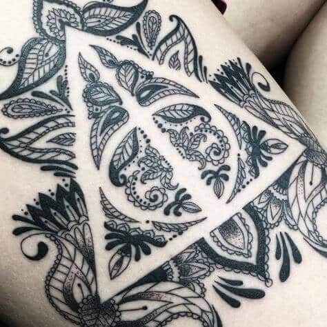 Harry potter tattoo design for men, idea 46
